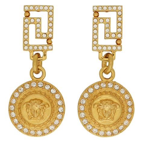 boucles versace|versace jewelry.